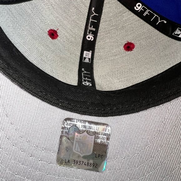 New York Giants New Era Original 9FIFTY Snapback Hat - Picture 3 of 5